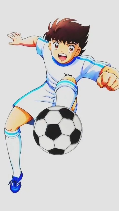 童年的回忆,足球小将:大空翼倒钩凌空射门#8090童年回忆