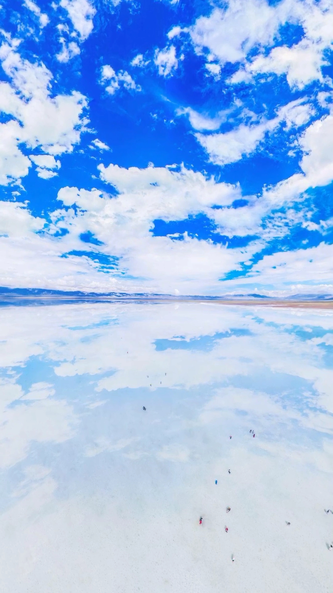 唯美的天空之境,让人心驰神往的茶卡盐湖