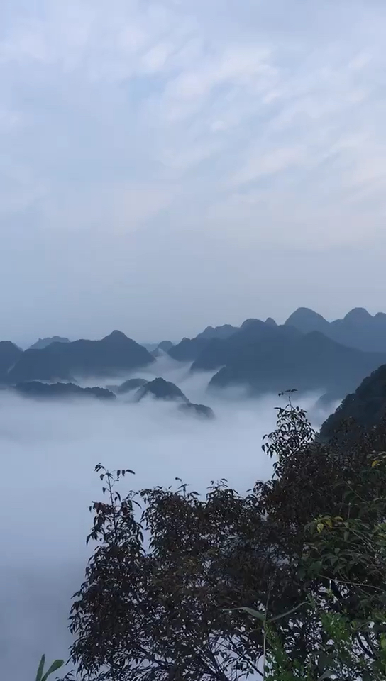 深山露营一宿,就为了看你,人间仙境!