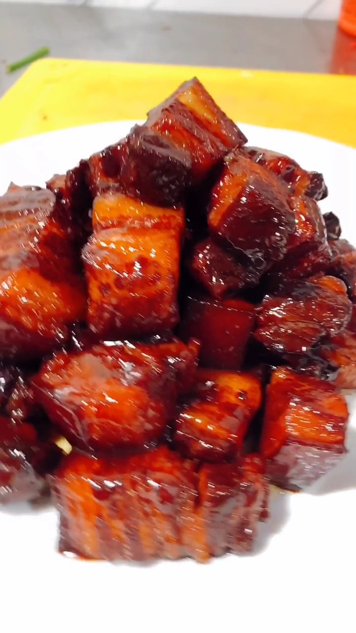 看见一盘红烧肉,你馋不馋