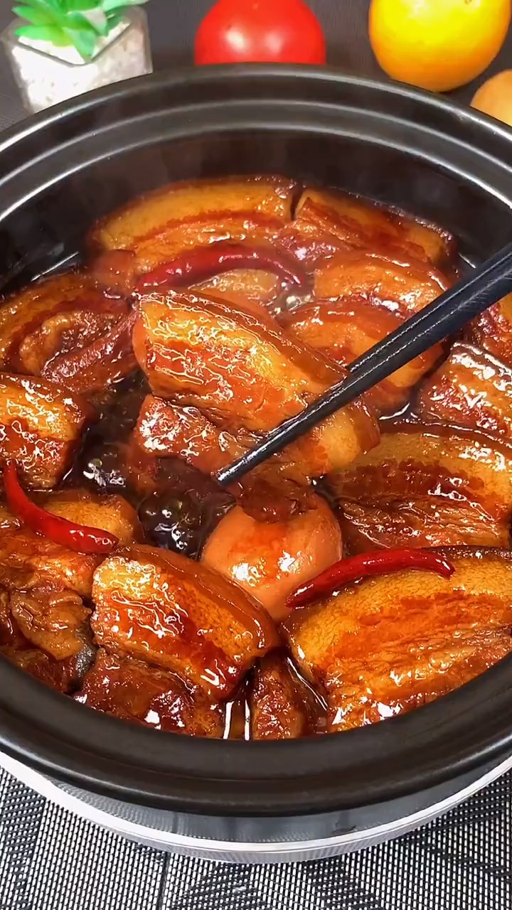 爱吃肉的你怎能错过这道懒人版砂锅卤肉,简单易学一看就会!#美食分享