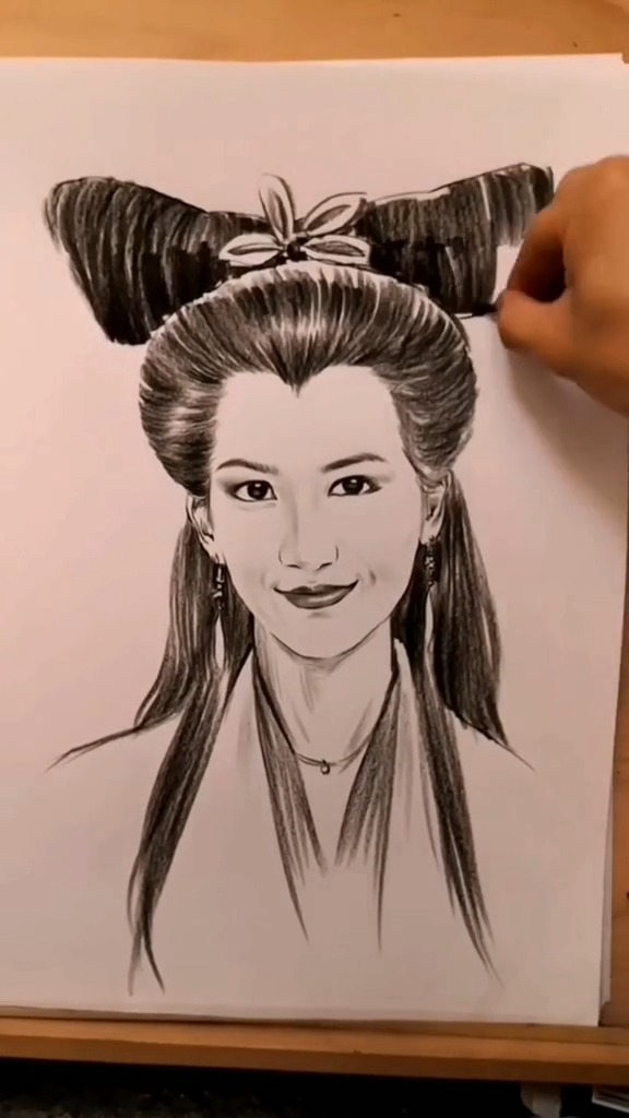 这是你们心目中的白娘子吗?#创意绘画