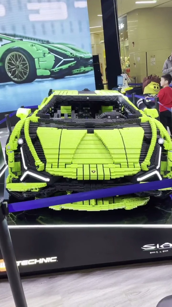 兰博基尼积木车