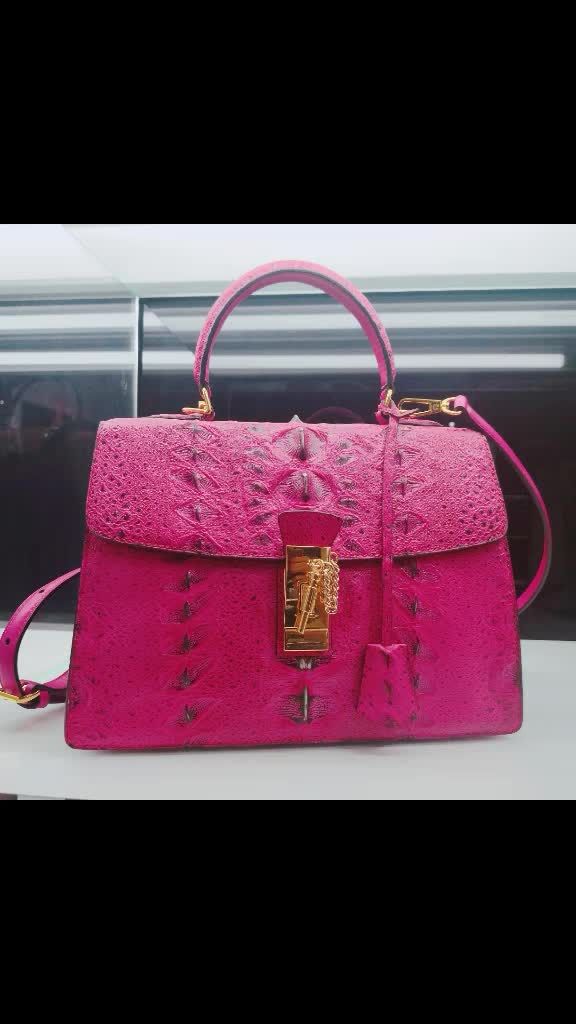 鲟鱼皮包定制款