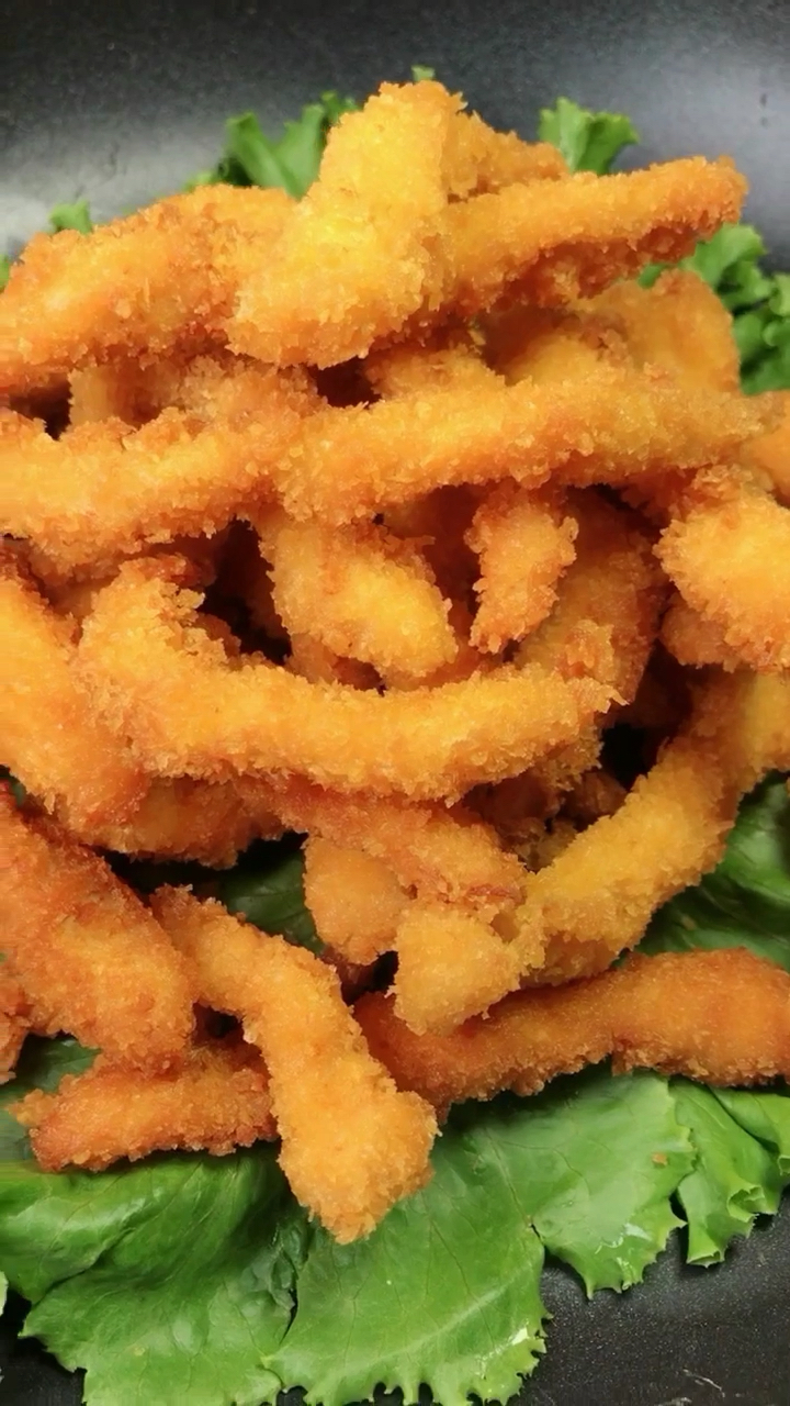 自制香酥鸡柳!好看又好吃!