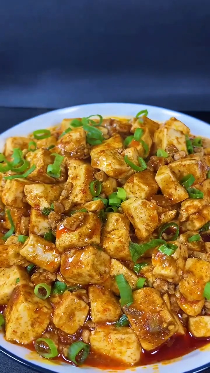 家常炒菜麻婆豆腐,白米饭的下饭菜!#美食