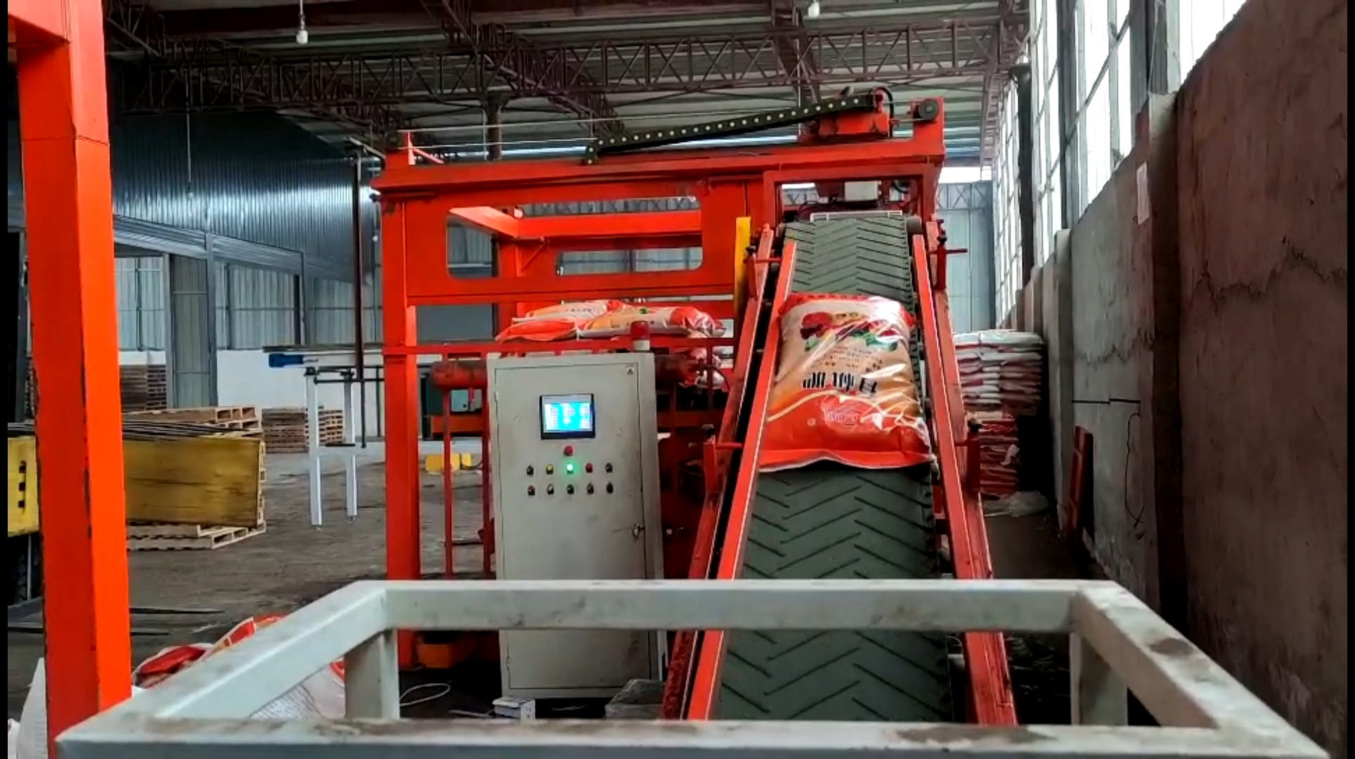 40kg面粉自动包装码垛机 高位码垛机码垛整齐