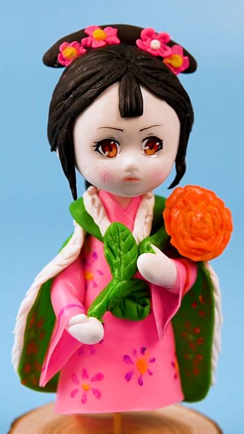 30秒能可爱手工娃娃吗?手把手黏土橡皮泥教学,看完学会真开心