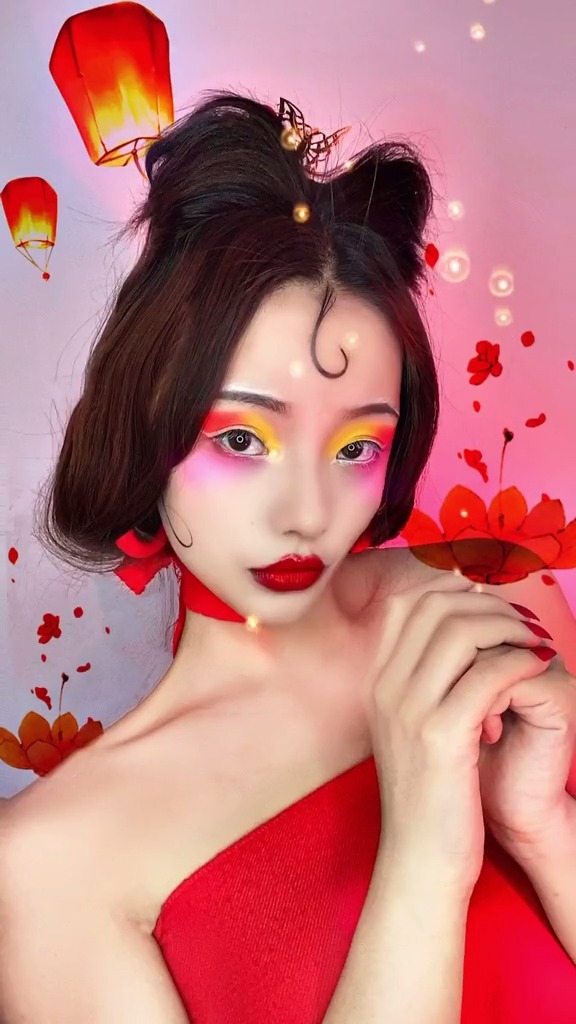 仿妆祸国殃民的妲己!