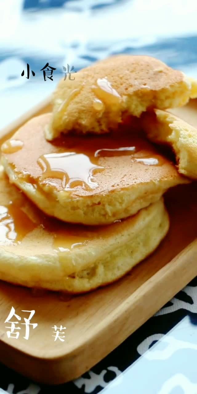 用平底锅做的美食,舒芙蕾松饼