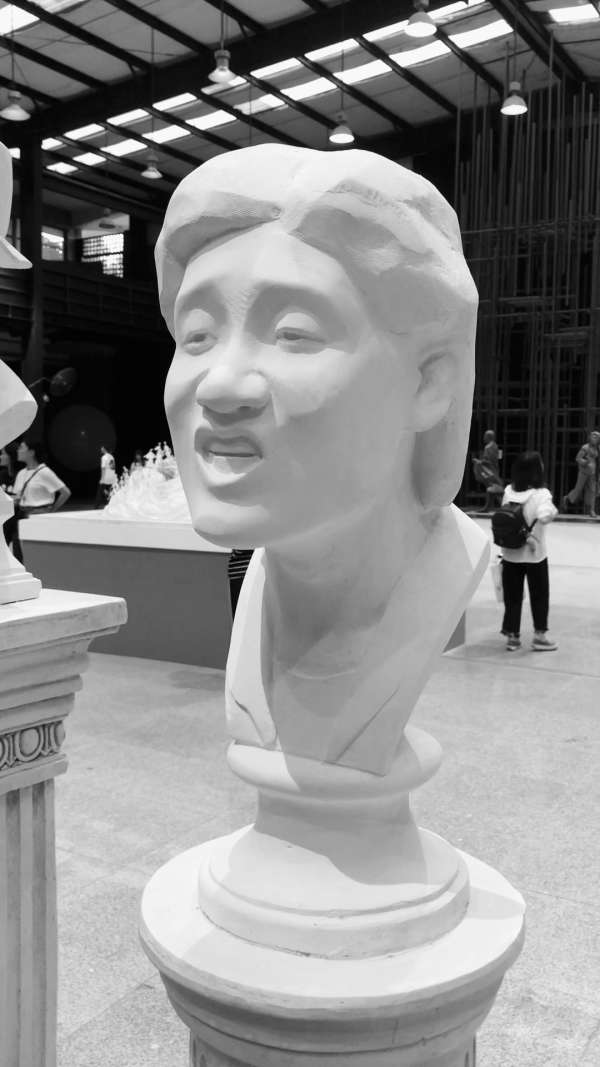 表情包界巨头们的石膏像,这真的真的真的是3d写实立体表情包哈哈哈