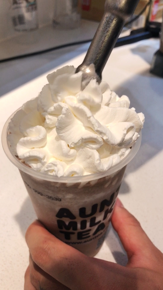 高颜值可可雪顶,味道赞