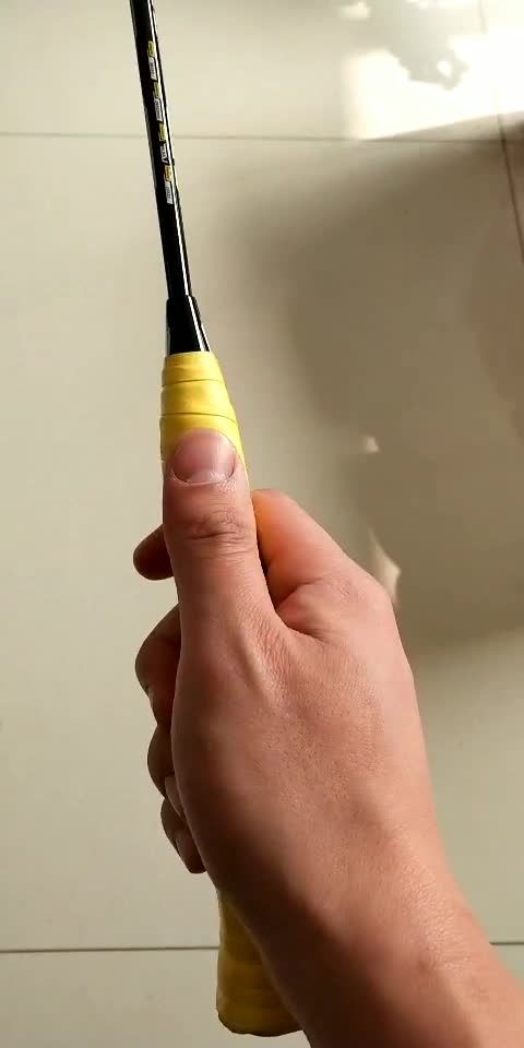 羽毛球反手握拍教学