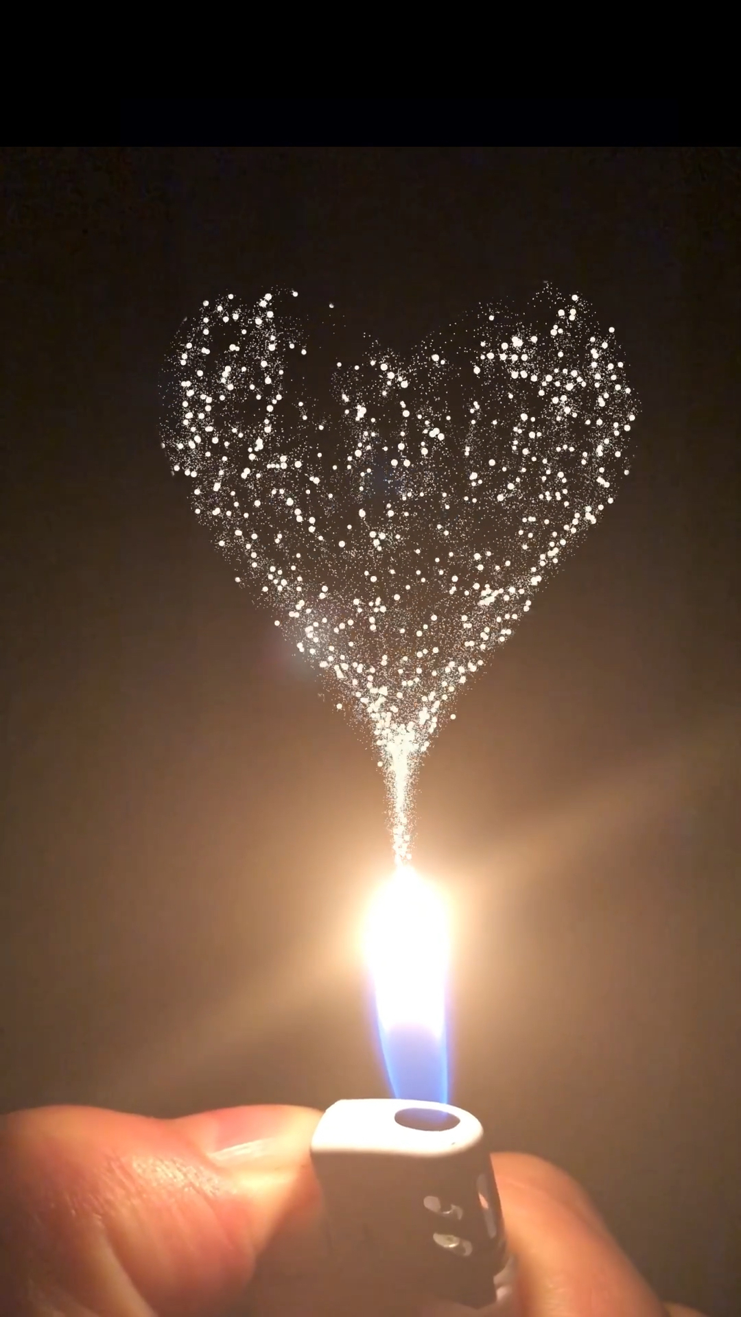 爱心打火机#打火机打的火也是爱心95