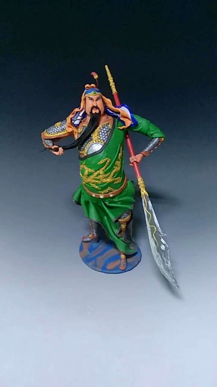 中国非物质文化遗产《面塑》"关公"