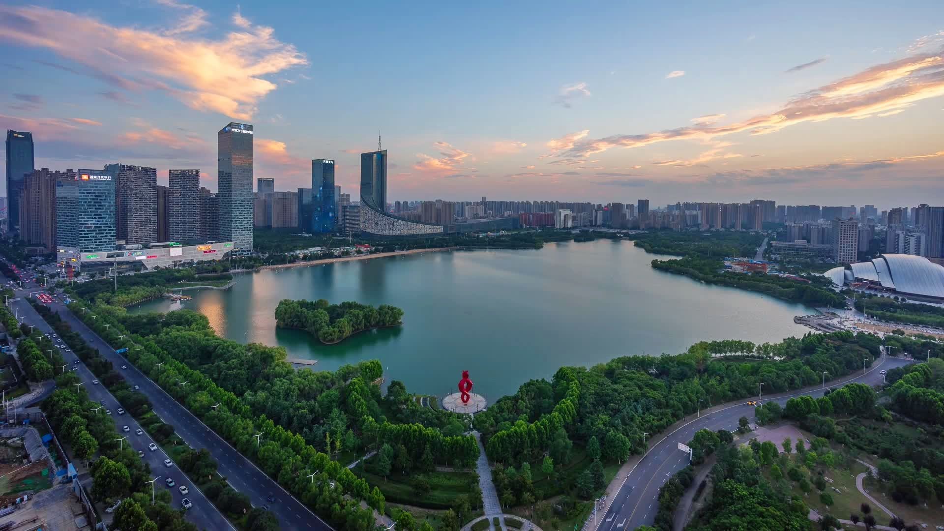 第一次来到微视,发个大湖名城的延时,希望大家能够喜欢!