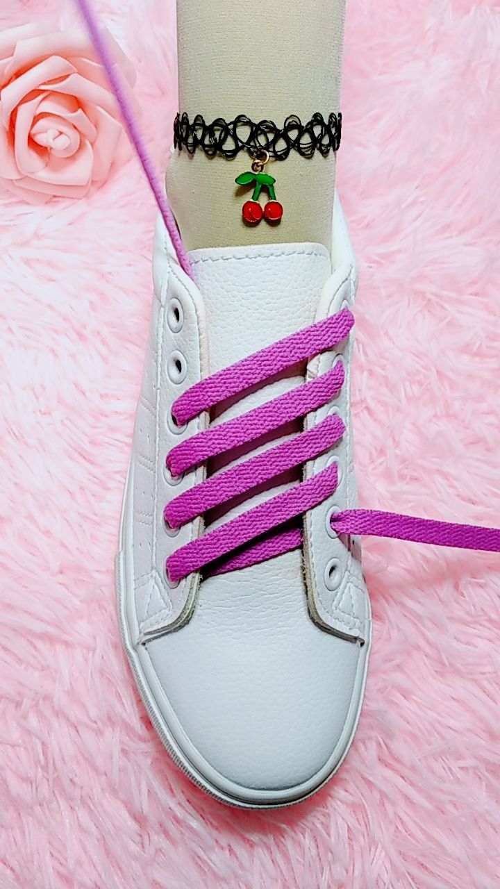 简单又个性的鞋带系