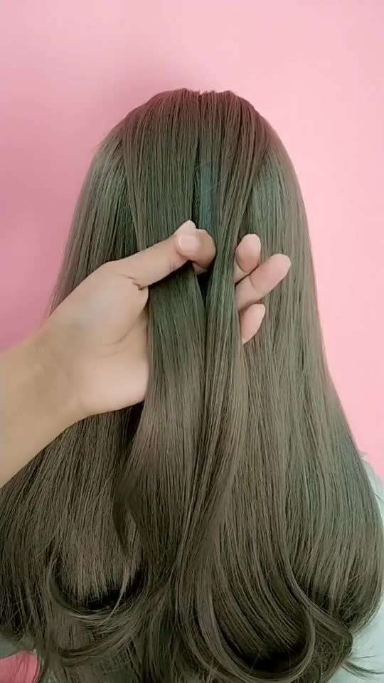 你们要的鱼骨辫教程,喜欢的宝宝记得点赞哦96