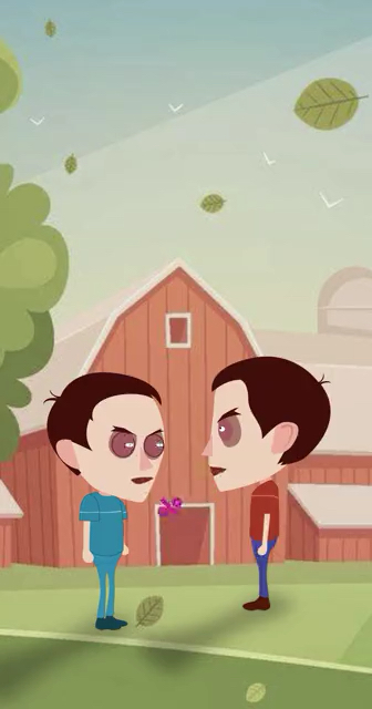 四岁的时候,跟邻居家小朋友吵架