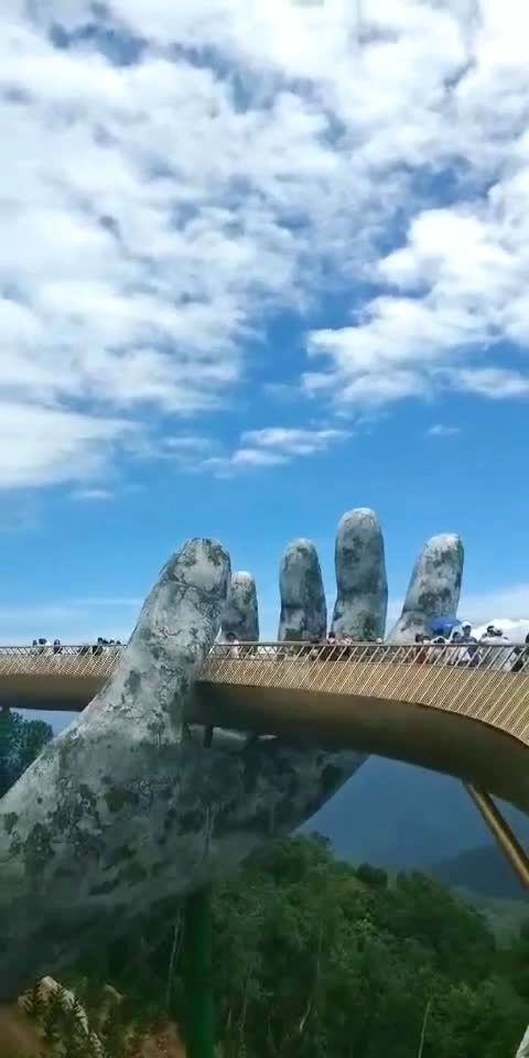 快到手里来,岘港佛手桥!