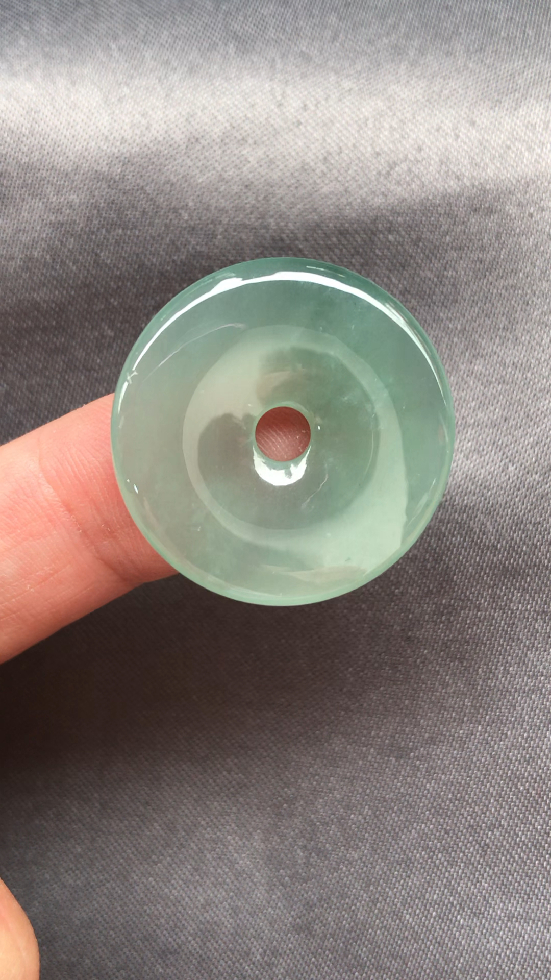 冰油青平安扣!959595油亮油亮!999999