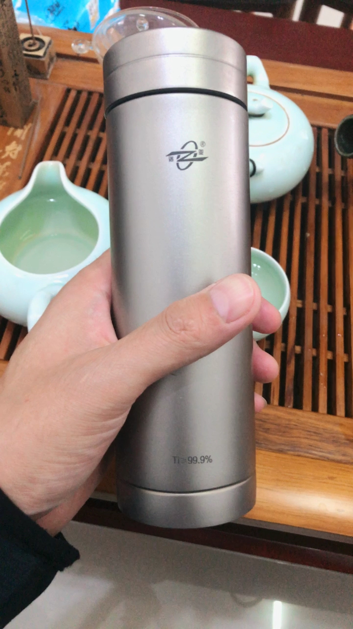 诺亚口杯,纯钛保温杯!