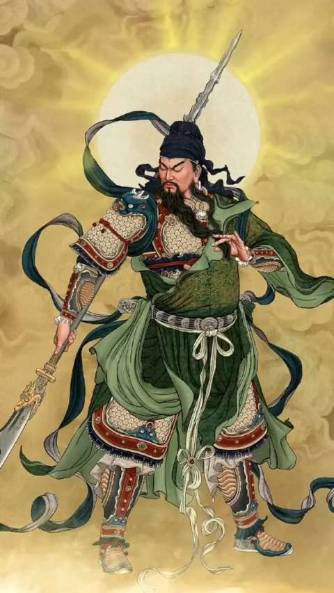 你知道为何关公要闭眼吗?