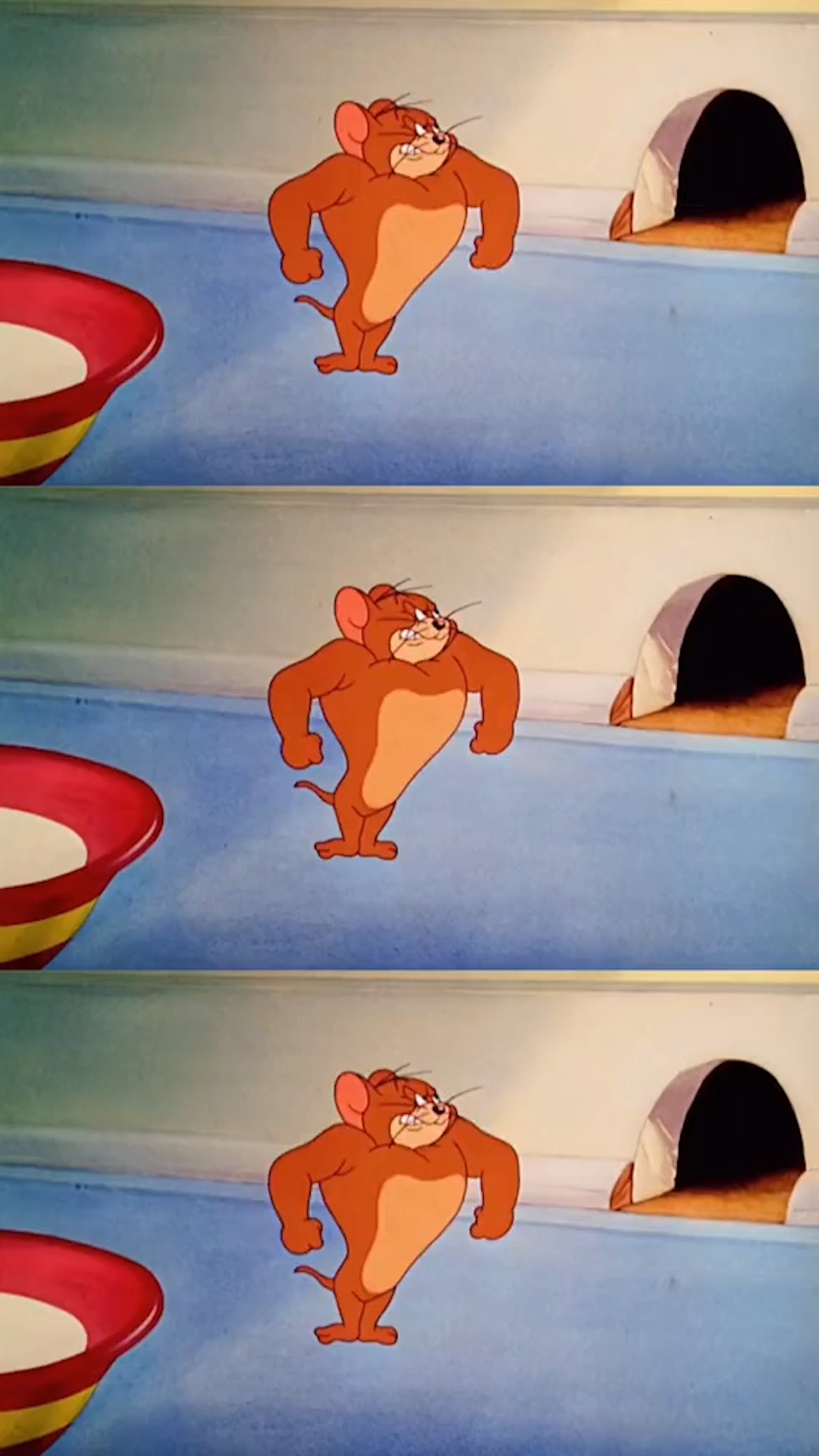 果然杰瑞家族就不可能有弱的#猫和老鼠