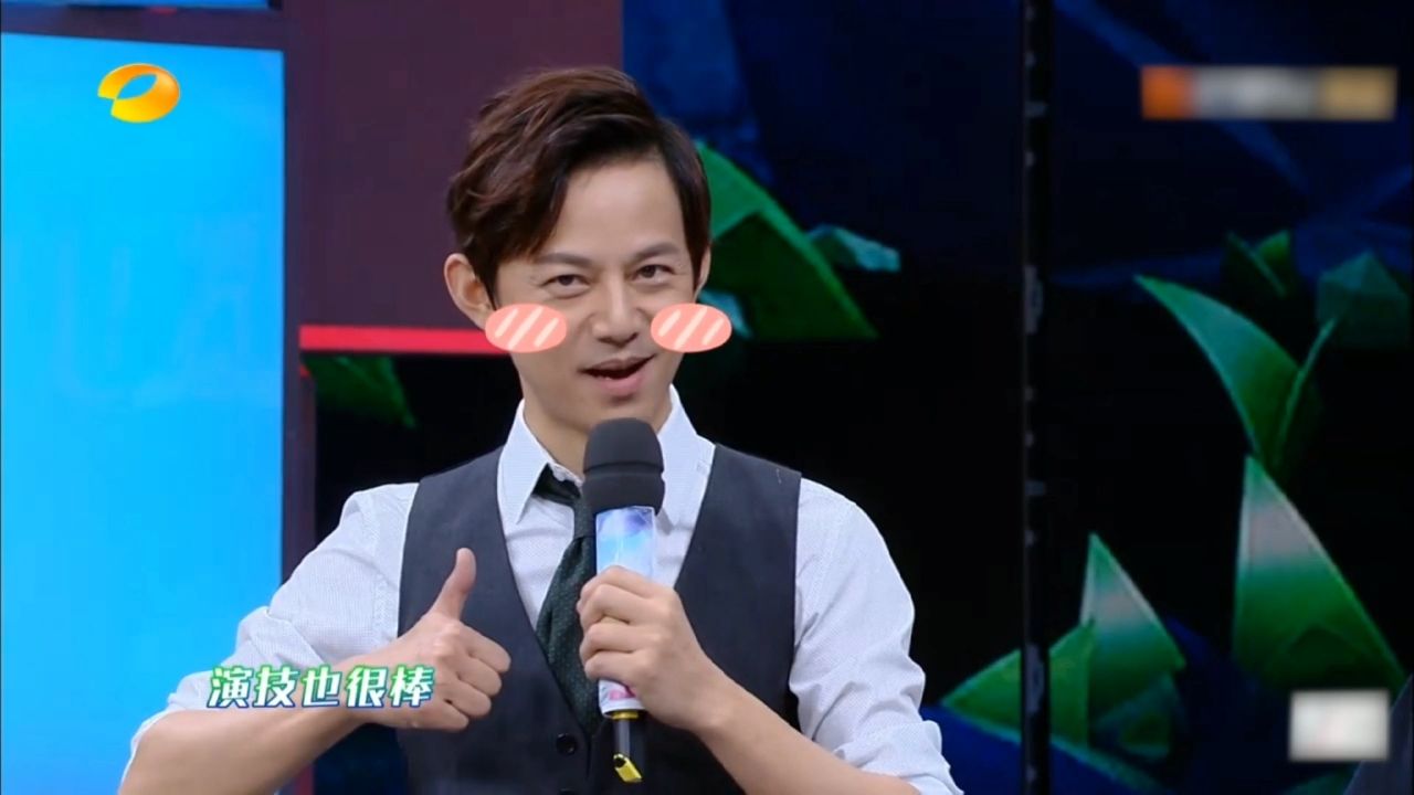 何炅王茂蕾这段商业互吹真棒!