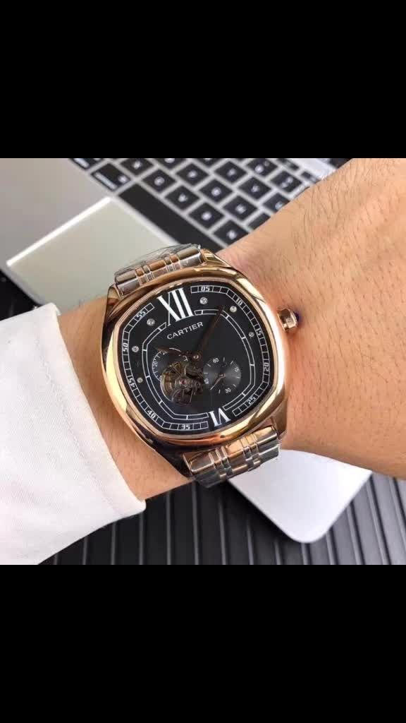 卡地亚-cartier979797强势爆款  精致男士机械腕表 采用进口全