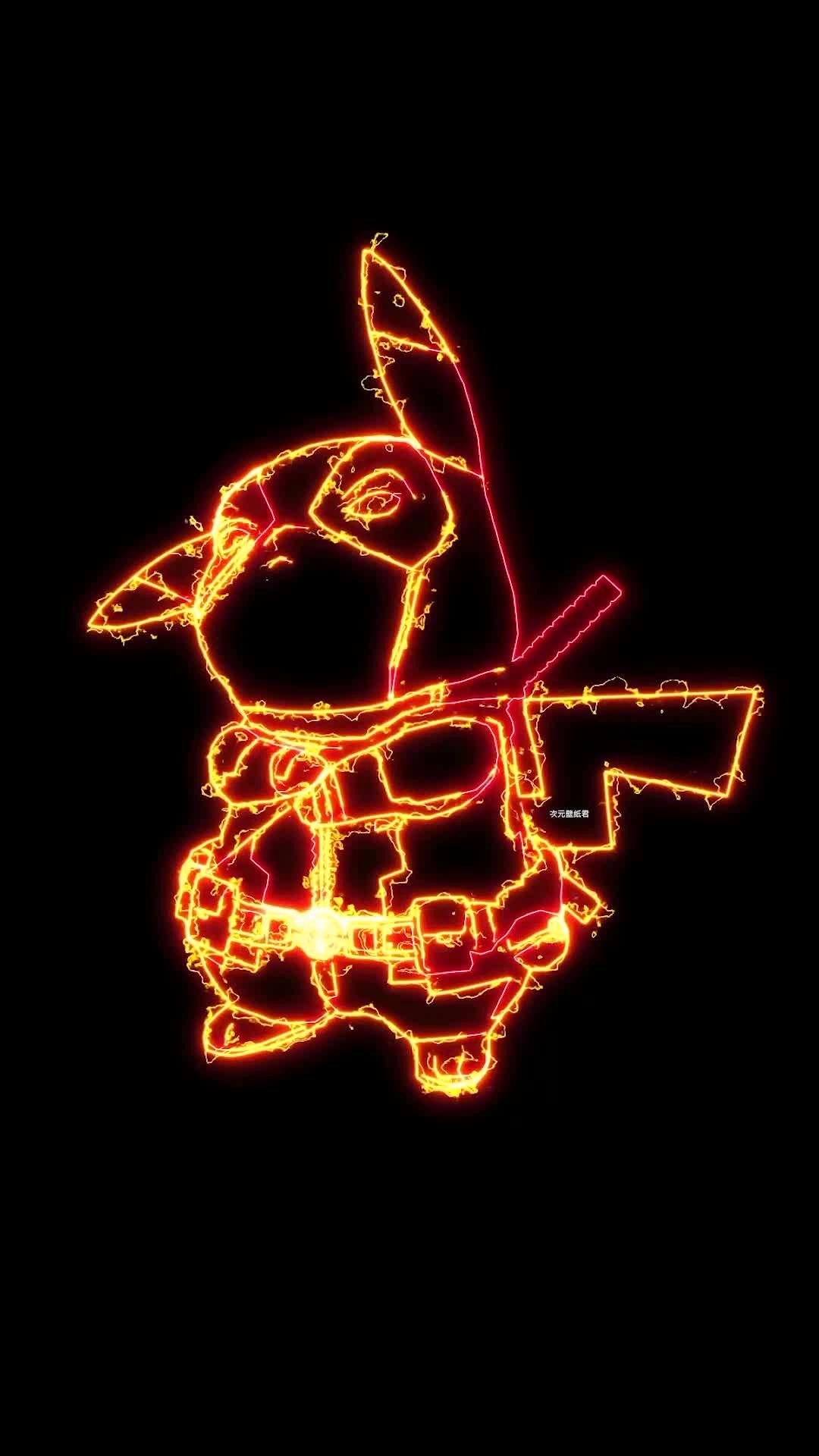 死侍皮卡丘手机壁纸!