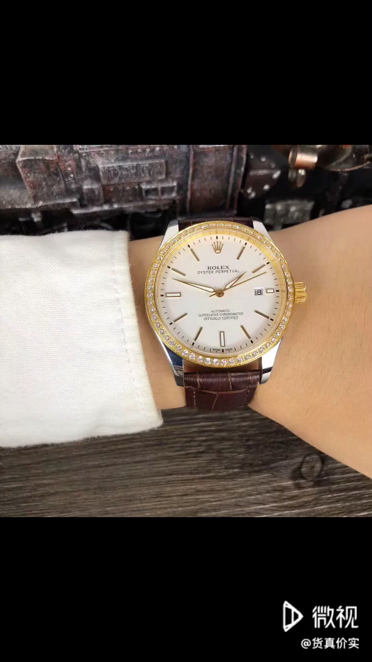 99劳力士rolex7915 搭配全新日本进口西铁城8215机械机芯 零