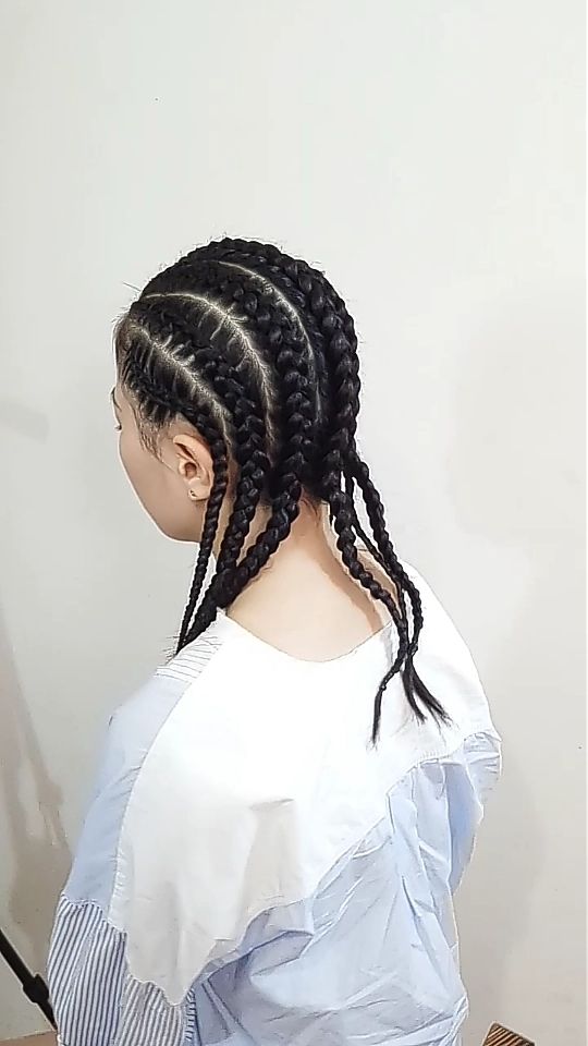 非洲贴头小辫子