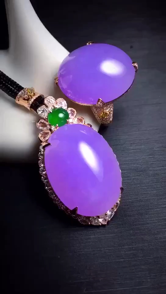 "讲真的"你没见过的翡翠帝王紫