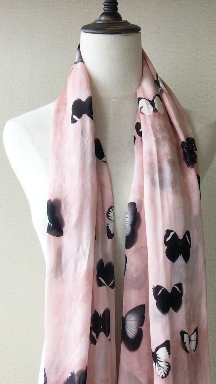 简单漂亮的围巾系法,看过的都收藏了!