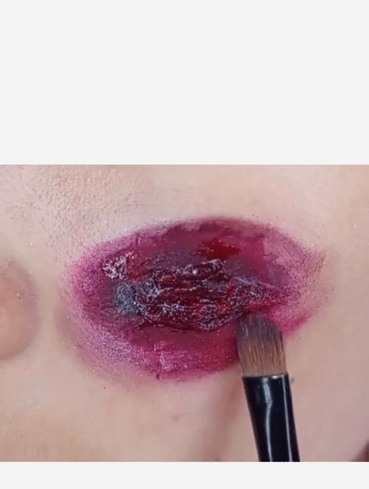 万圣节99擦伤妆,你学会了吗