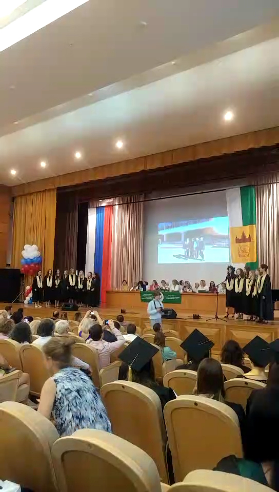 俄罗斯学生的毕业典礼