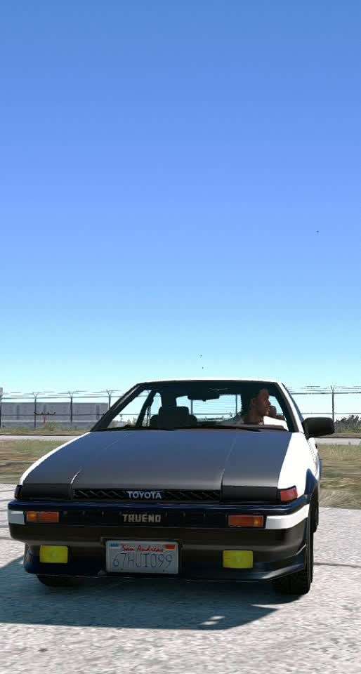 ae86漂移穿越飞机【移动硬盘即插即可玩,支持货到付】