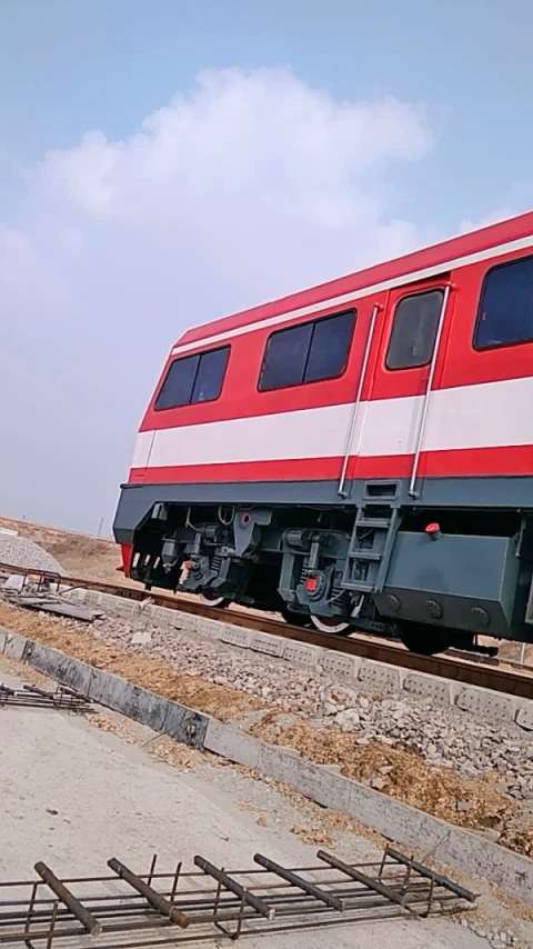 见到真的火车了