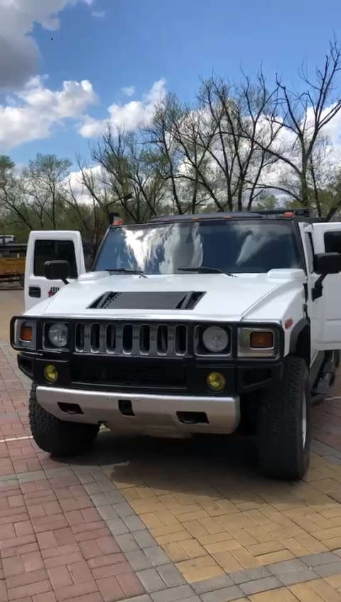 发个库存怀念一下 6轮悍马h2 悍将