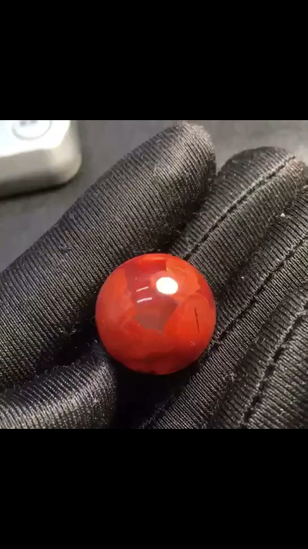 冰飘火焰纹单珠