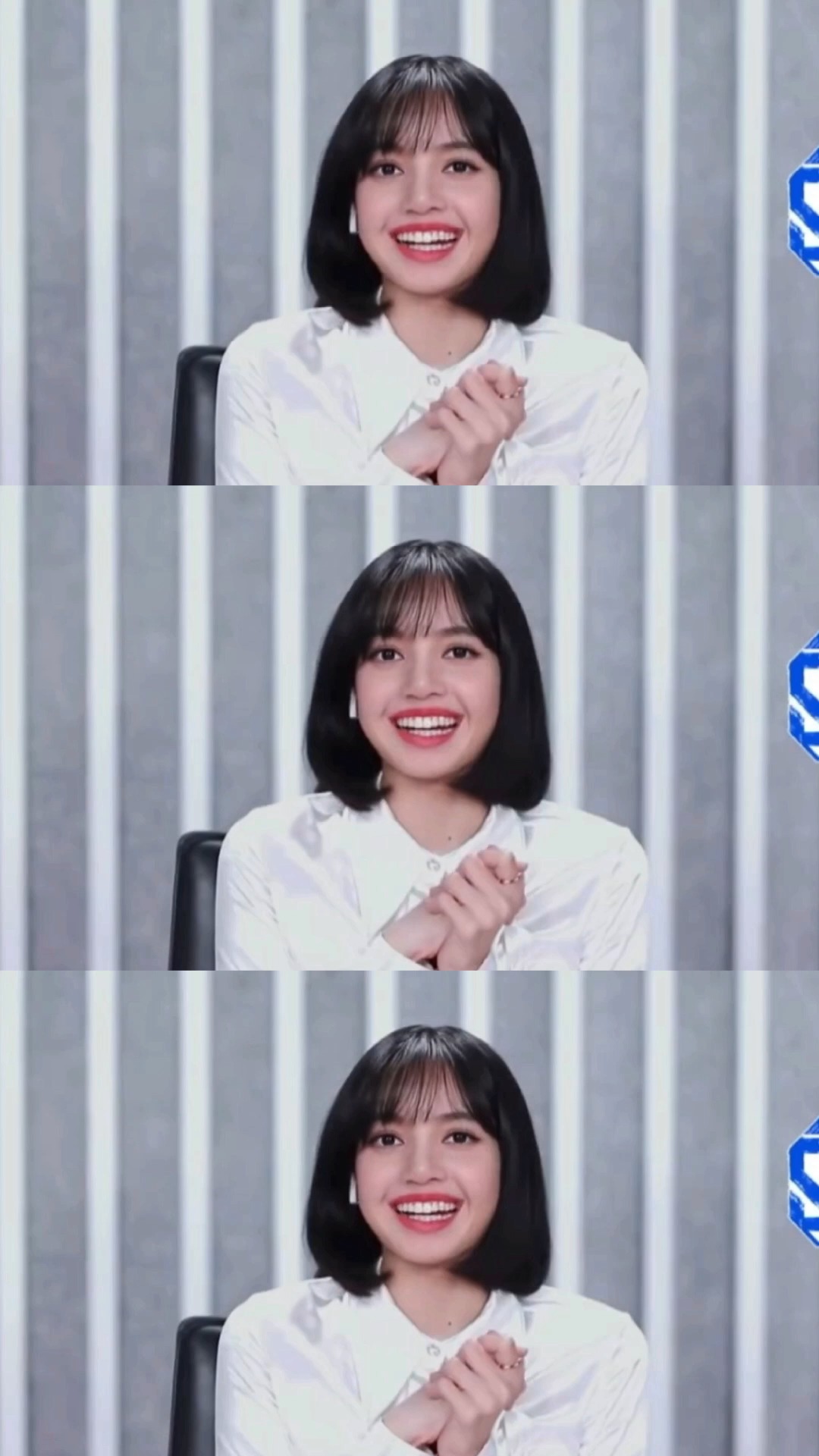 青春有你3 没有人能拒绝lisa老师!小表情太可爱了!