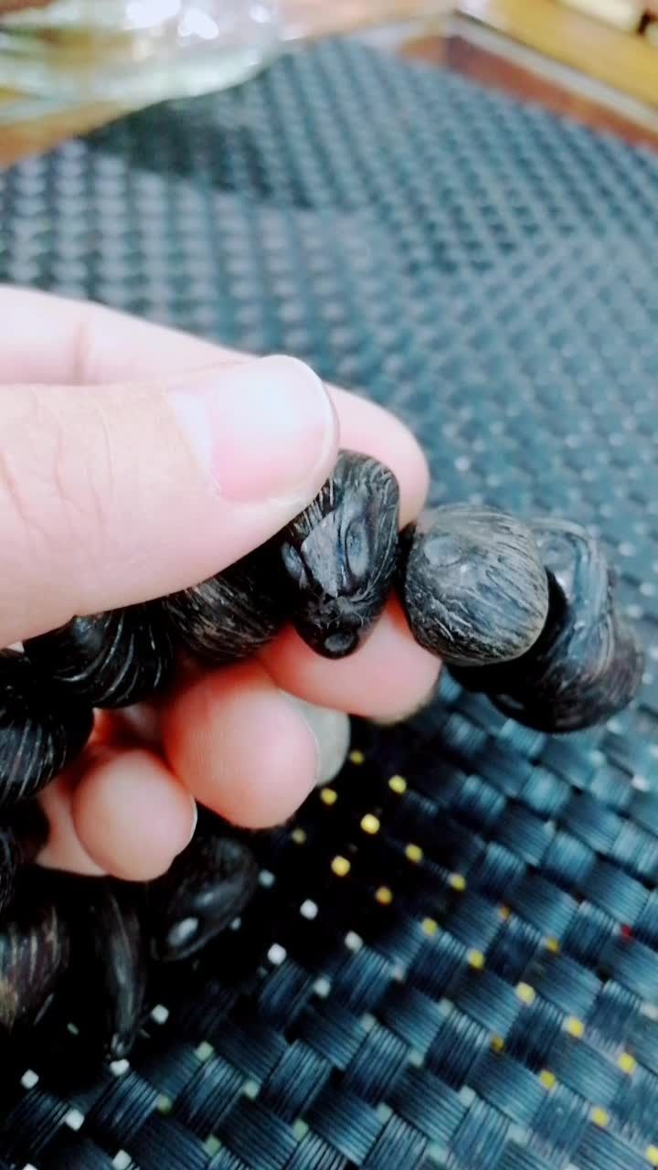 老鼠眼菩提子,招财鼠