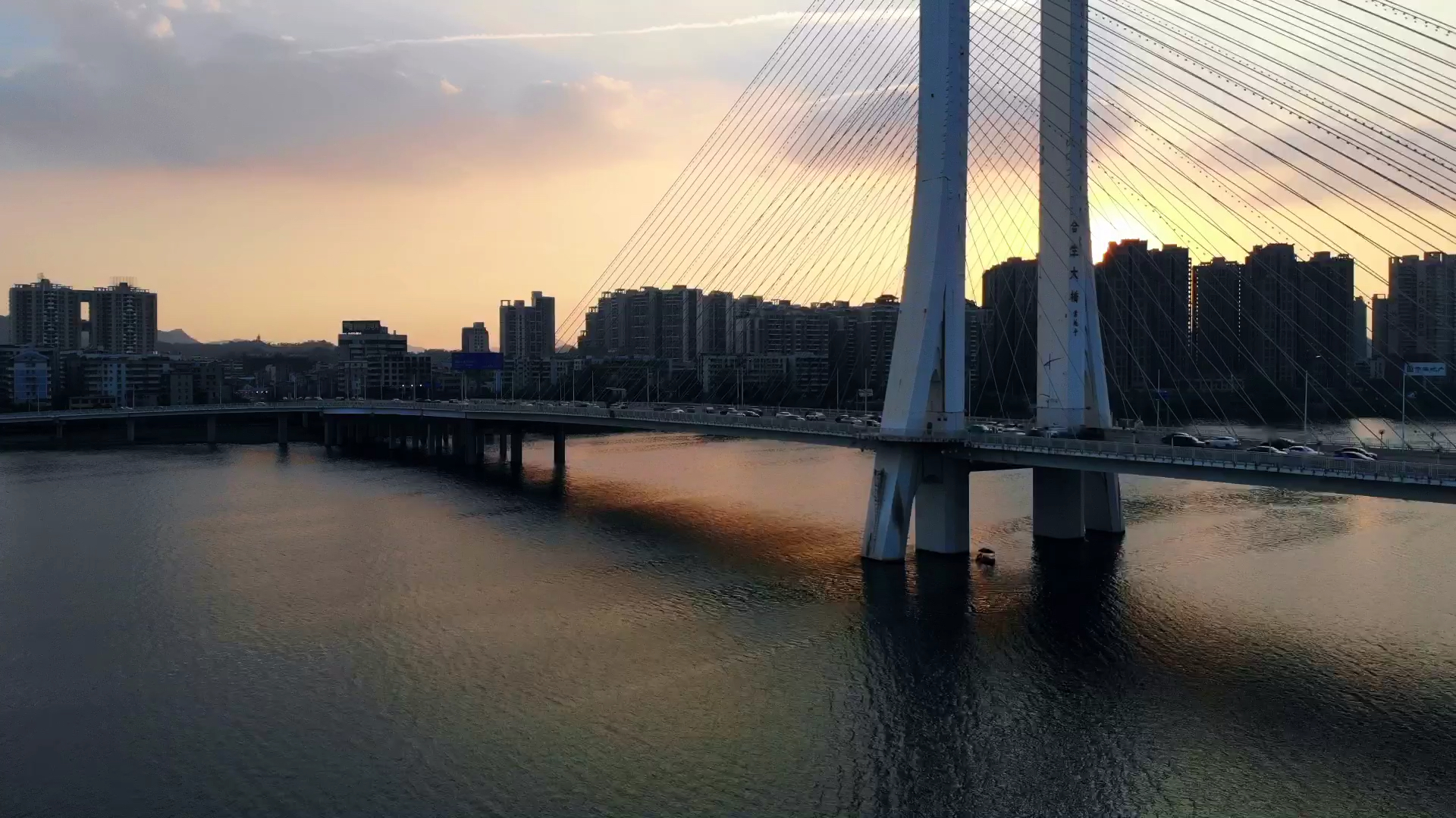 醉美惠州-日落东江