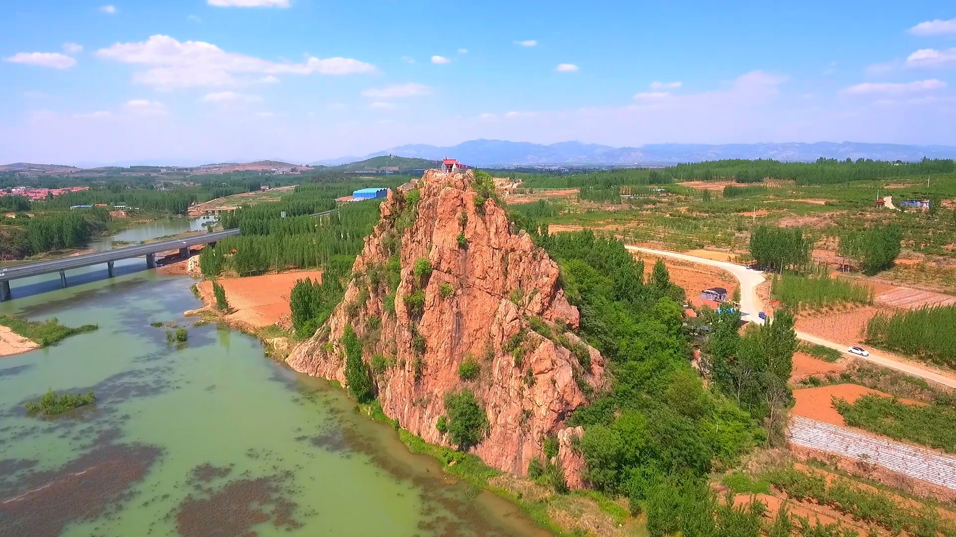 第133篇 沂蒙山脚下的中华大盆景丹山 #平邑 #文旅平邑 #航拍