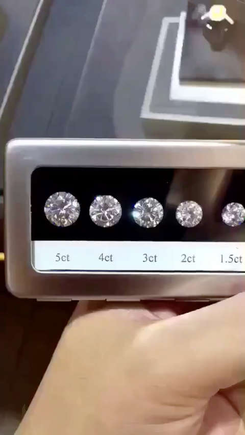 你手上戴的钻石有多大?来对比一下吧0505