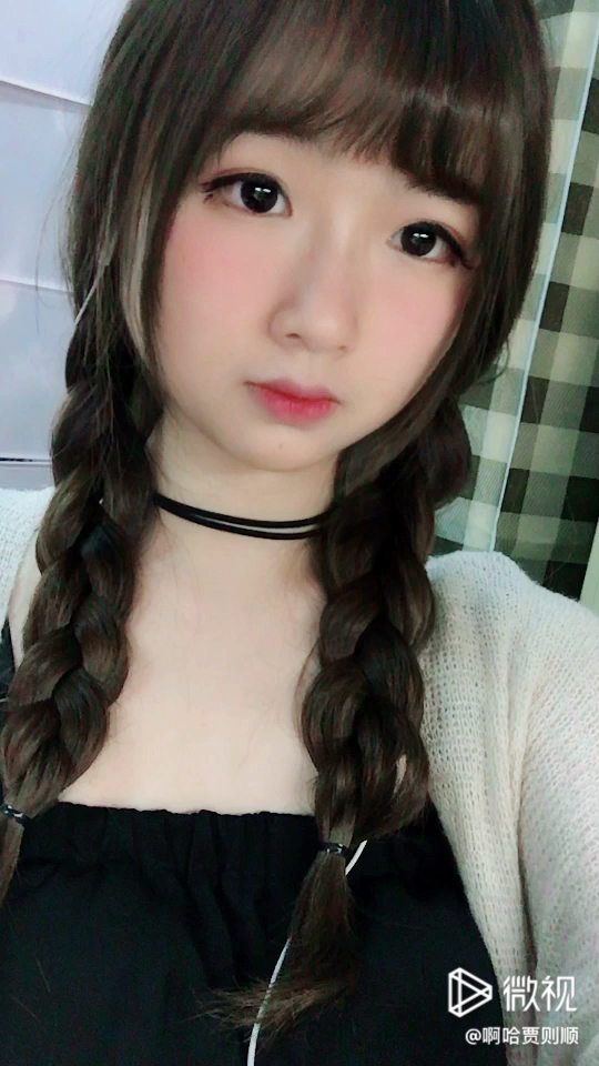 哈哈,圆脸小姐姐,最可爱