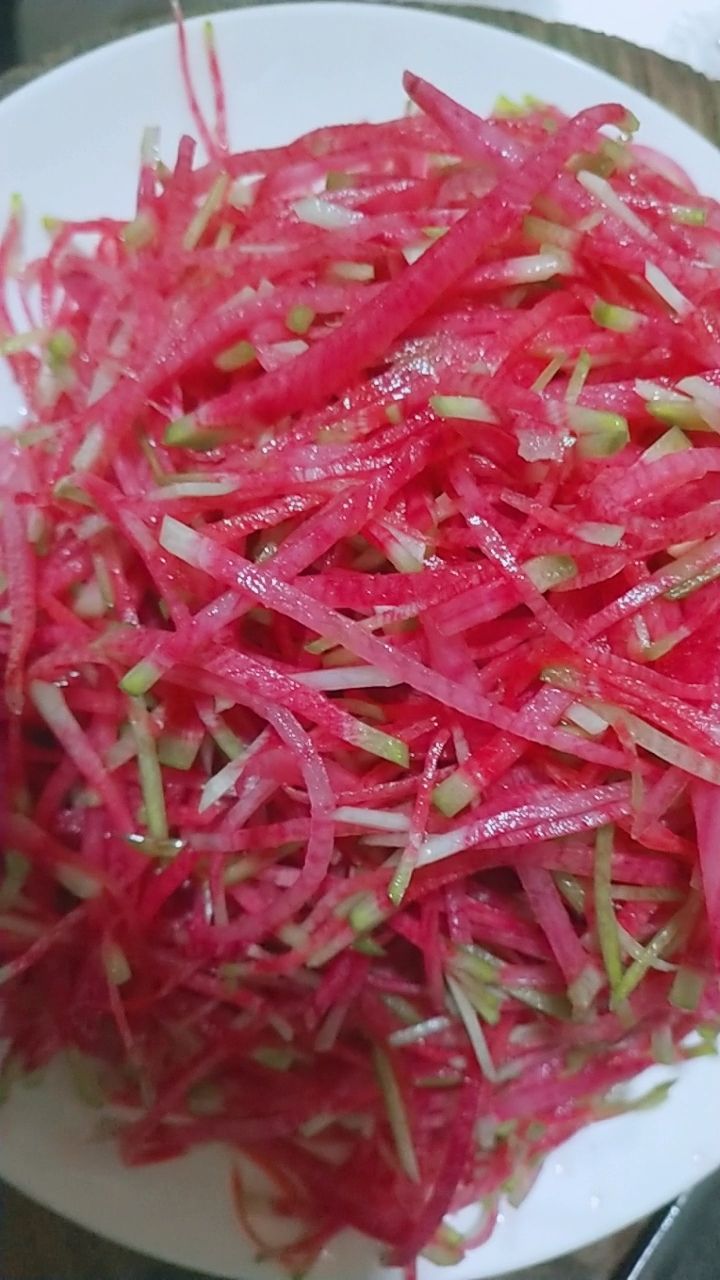 糖醋萝卜丝,好爽口啊