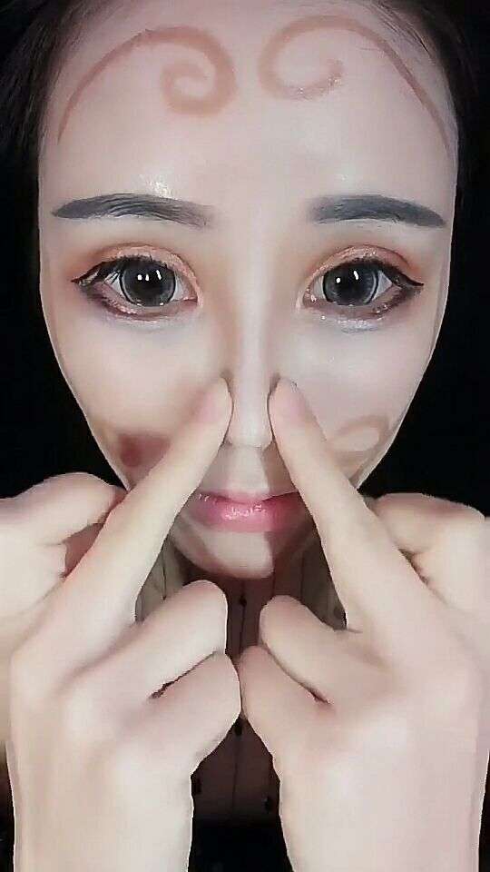 做个假鼻子91又挺又直