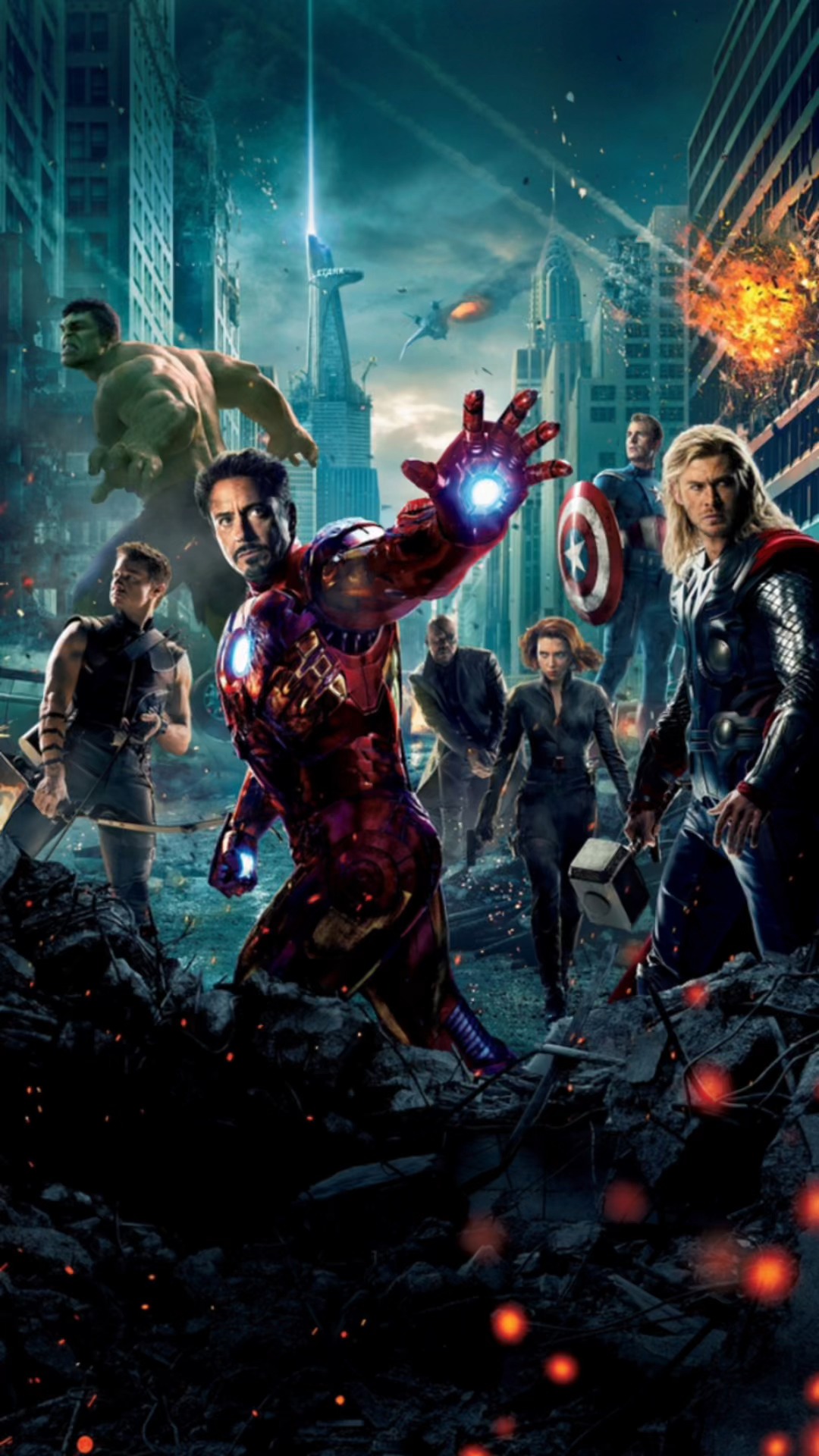 复仇者联盟一部集结漫威各路好汉的电影!